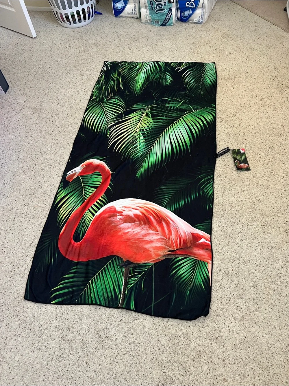 NWT Microfiber Beach Towel - reversible